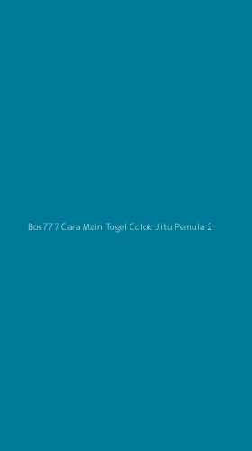 Tampilan Antarmuka Aplikasi Bos777 Cara Main Togel Colok Jitu Pemula - 2