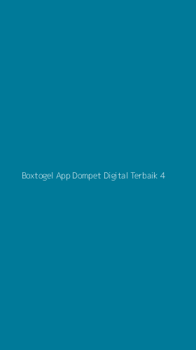 Tampilan Antarmuka Aplikasi Boxtogel App Dompet Digital Terbaik - 4