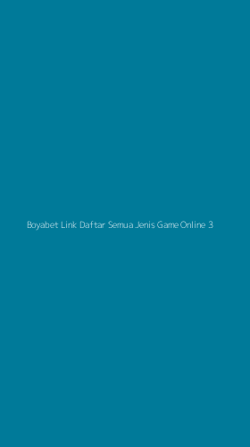 Tampilan Antarmuka Aplikasi Boyabet Link Daftar Semua Jenis Game Online - 3