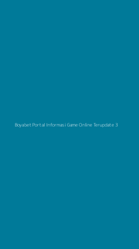 Tampilan Antarmuka Aplikasi Boyabet Portal Informasi Game Online Terupdate - 3