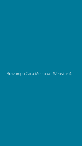 Tampilan Antarmuka Aplikasi Bravompo Cara Membuat Website - 4