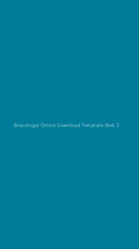 Tampilan Antarmuka Aplikasi Bravotogel Online Download Template Web - 3