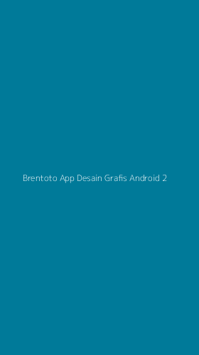 Tampilan Antarmuka Aplikasi Brentoto App Desain Grafis Android - 2