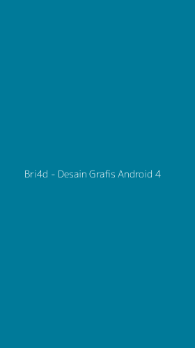 Tampilan Antarmuka Aplikasi Bri4d - Desain Grafis Android - 4