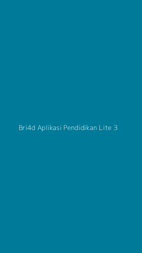 Tampilan Antarmuka Aplikasi Bri4d Aplikasi Pendidikan Lite - 3