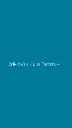 Tampilan Antarmuka Aplikasi Brii4d Musik Lite Terbaru - 4