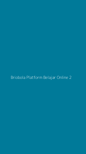 Tampilan Antarmuka Aplikasi Briobola Platform Belajar Online - 2
