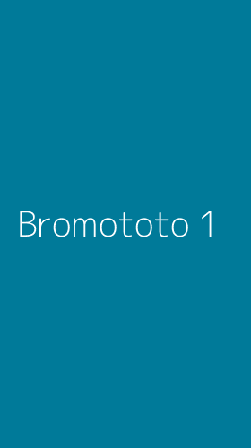 Tampilan Antarmuka Aplikasi Bromototo - 1