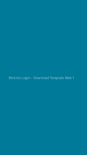 Tampilan Antarmuka Aplikasi Btstoto Login - Download Template Web - 1