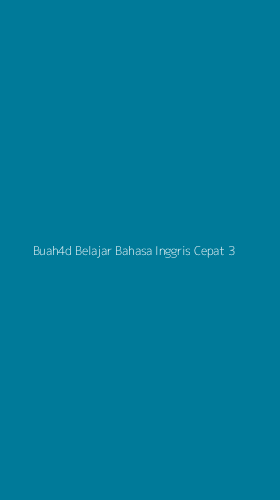 Tampilan Antarmuka Aplikasi Buah4d Belajar Bahasa Inggris Cepat - 3