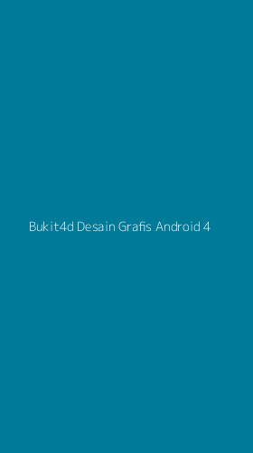 Tampilan Antarmuka Aplikasi Bukit4d Desain Grafis Android - 4