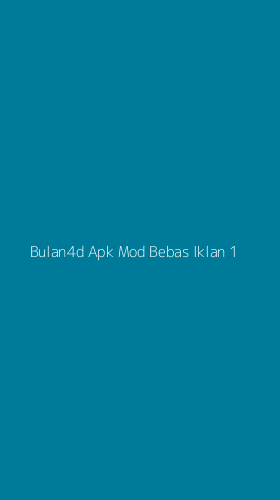 Tampilan Antarmuka Aplikasi Bulan4d Apk Mod Bebas Iklan - 1