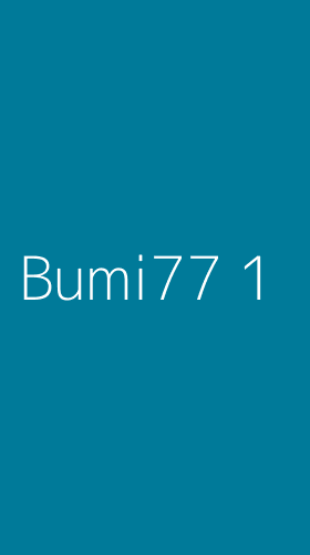 Tampilan Antarmuka Aplikasi Bumi77 - 1
