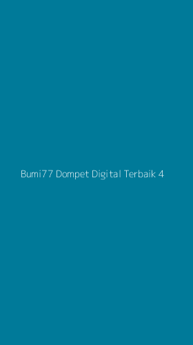 Tampilan Antarmuka Aplikasi Bumi77 Dompet Digital Terbaik - 4