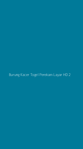 Tampilan Antarmuka Aplikasi Burung Kacer Togel Perekam Layar Hd - 2