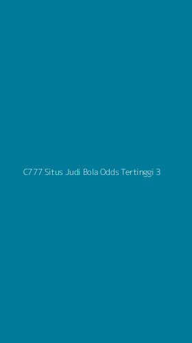 Tampilan Antarmuka Aplikasi C777 Situs Judi Bola Odds Tertinggi - 3