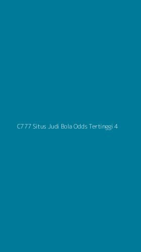 Tampilan Antarmuka Aplikasi C777 Situs Judi Bola Odds Tertinggi - 4