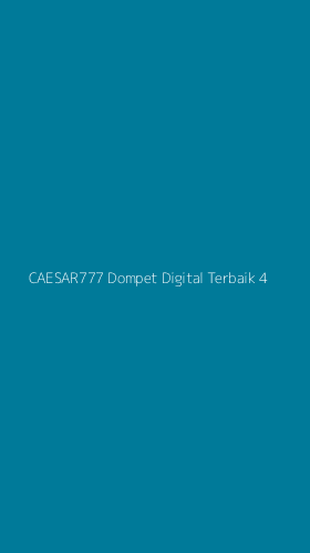 Tampilan Antarmuka Aplikasi Caesar777 Dompet Digital Terbaik - 4