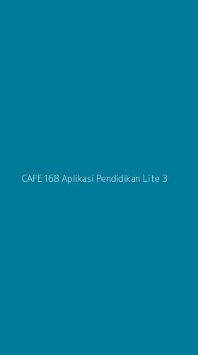 Tampilan Antarmuka Aplikasi Cafe168 Aplikasi Pendidikan Lite - 3