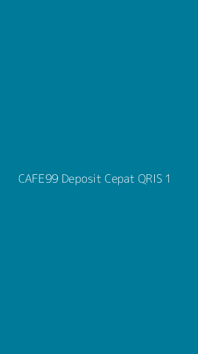 Tampilan Antarmuka Aplikasi Cafe99 Deposit Cepat Qris - 1