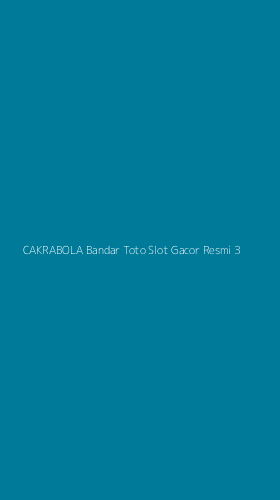 Tampilan Antarmuka Aplikasi Cakrabola Bandar Toto Slot Gacor Resmi - 3