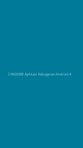Tampilan Antarmuka Aplikasi Candu88 Aplikasi Kebugaran Android - 4
