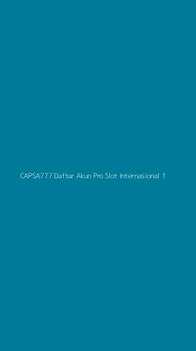 Tampilan Antarmuka Aplikasi Capsa777 Daftar Akun Pro Slot Internasional - 1