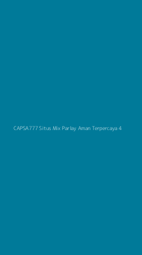 Tampilan Antarmuka Aplikasi Capsa777 Situs Mix Parlay Aman Terpercaya - 4