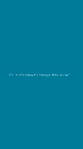 Tampilan Antarmuka Aplikasi Captain69 Jadwal Pertandingan Bola Hari Ini - 3