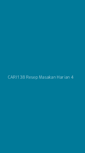 Tampilan Antarmuka Aplikasi Cari138 Resep Masakan Harian - 4