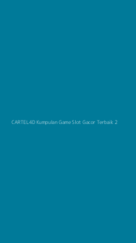 Tampilan Antarmuka Aplikasi Cartel4d Kumpulan Game Slot Gacor Terbaik - 2