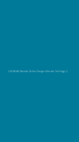 Tampilan Antarmuka Aplikasi Casino4d Bandar Online Dengan Winrate Tertinggi - 2