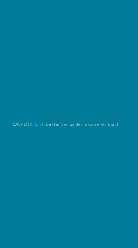 Tampilan Antarmuka Aplikasi Casper77 Link Daftar Semua Jenis Game Online - 3