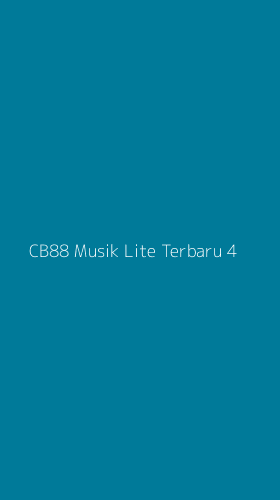 Tampilan Antarmuka Aplikasi Cb88 Musik Lite Terbaru - 4