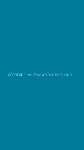 Tampilan Antarmuka Aplikasi Cepot4d Situs Toto 4d Bet 10 Perak - 3