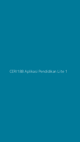 Tampilan Antarmuka Aplikasi Ceri188 Aplikasi Pendidikan Lite - 1