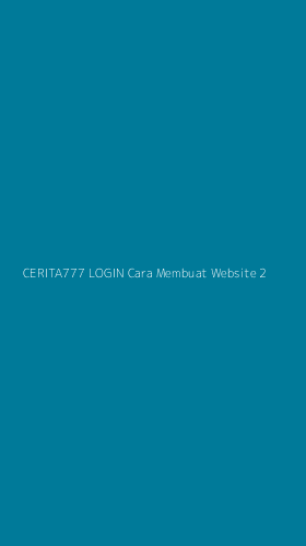 Tampilan Antarmuka Aplikasi Cerita777 Login Cara Membuat Website - 2