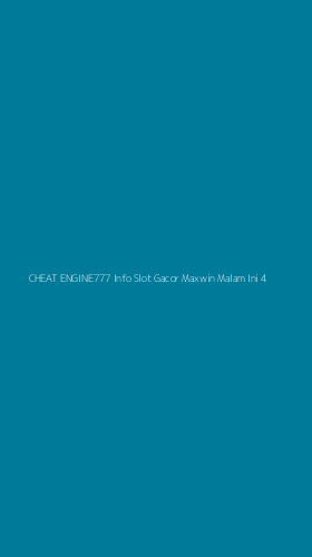 Tampilan Antarmuka Aplikasi Cheat Engine777 Info Slot Gacor Maxwin Malam Ini - 4