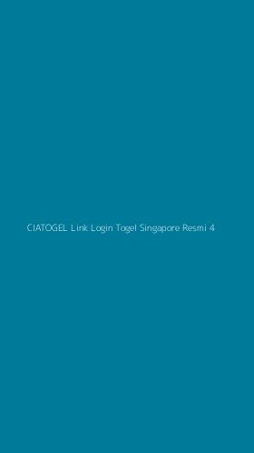 Tampilan Antarmuka Aplikasi Ciatogel Link Login Togel Singapore Resmi - 4