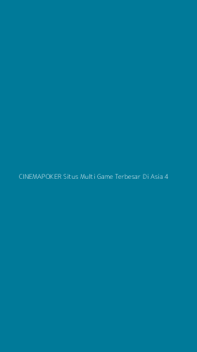 Tampilan Antarmuka Aplikasi Cinemapoker Situs Multi Game Terbesar Di Asia - 4