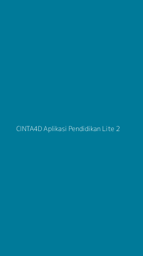 Tampilan Antarmuka Aplikasi Cinta4d Aplikasi Pendidikan Lite - 2