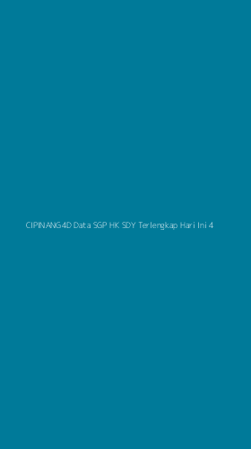 Tampilan Antarmuka Aplikasi Cipinang4d Data Sgp Hk Sdy Terlengkap Hari Ini - 4
