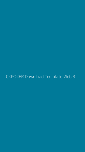 Tampilan Antarmuka Aplikasi Ckpoker Download Template Web - 3