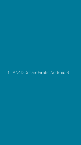Tampilan Antarmuka Aplikasi Clan4d Desain Grafis Android - 3