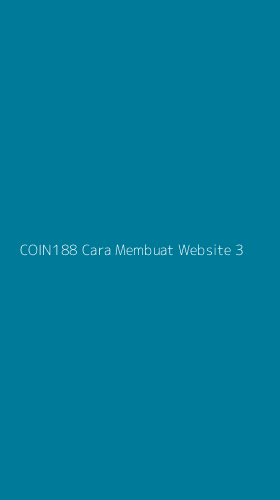 Tampilan Antarmuka Aplikasi Coin188 Cara Membuat Website - 3