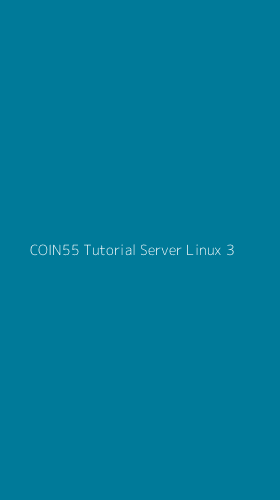 Tampilan Antarmuka Aplikasi Coin55 Tutorial Server Linux - 3