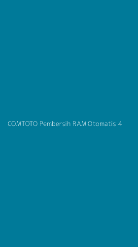 Tampilan Antarmuka Aplikasi Comtoto Pembersih Ram Otomatis - 4