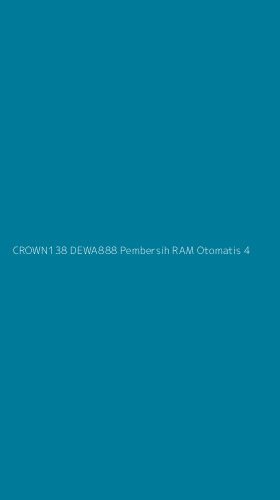 Tampilan Antarmuka Aplikasi Crown138 Dewa888 Pembersih Ram Otomatis - 4