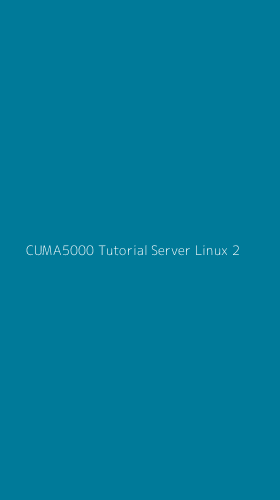 Tampilan Antarmuka Aplikasi Cuma5000 Tutorial Server Linux - 2