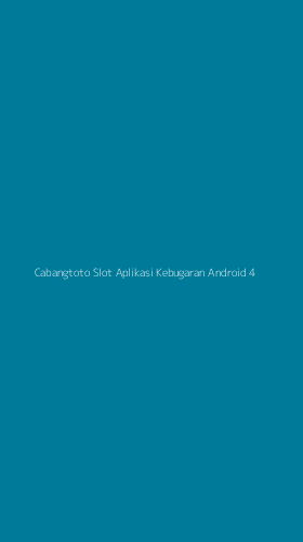 Tampilan Antarmuka Aplikasi Cabangtoto Slot Aplikasi Kebugaran Android - 4